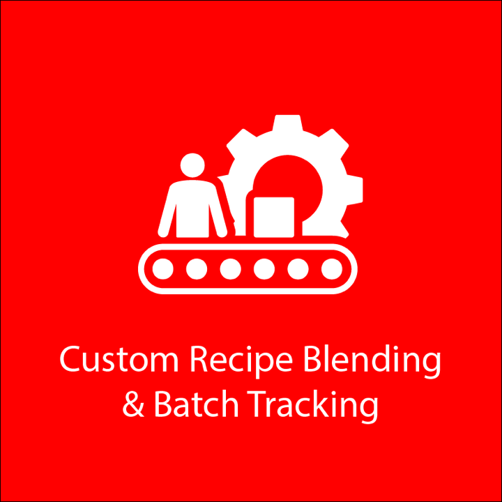 Custom recipe blending